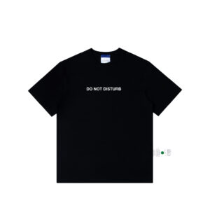 Everyday Basic Tee / DO NOT DISTURB (Black)